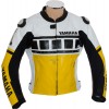 Kenny Roberts Laguna Seca Rep Yellow Yamaha Leather Motorcycle Jacket